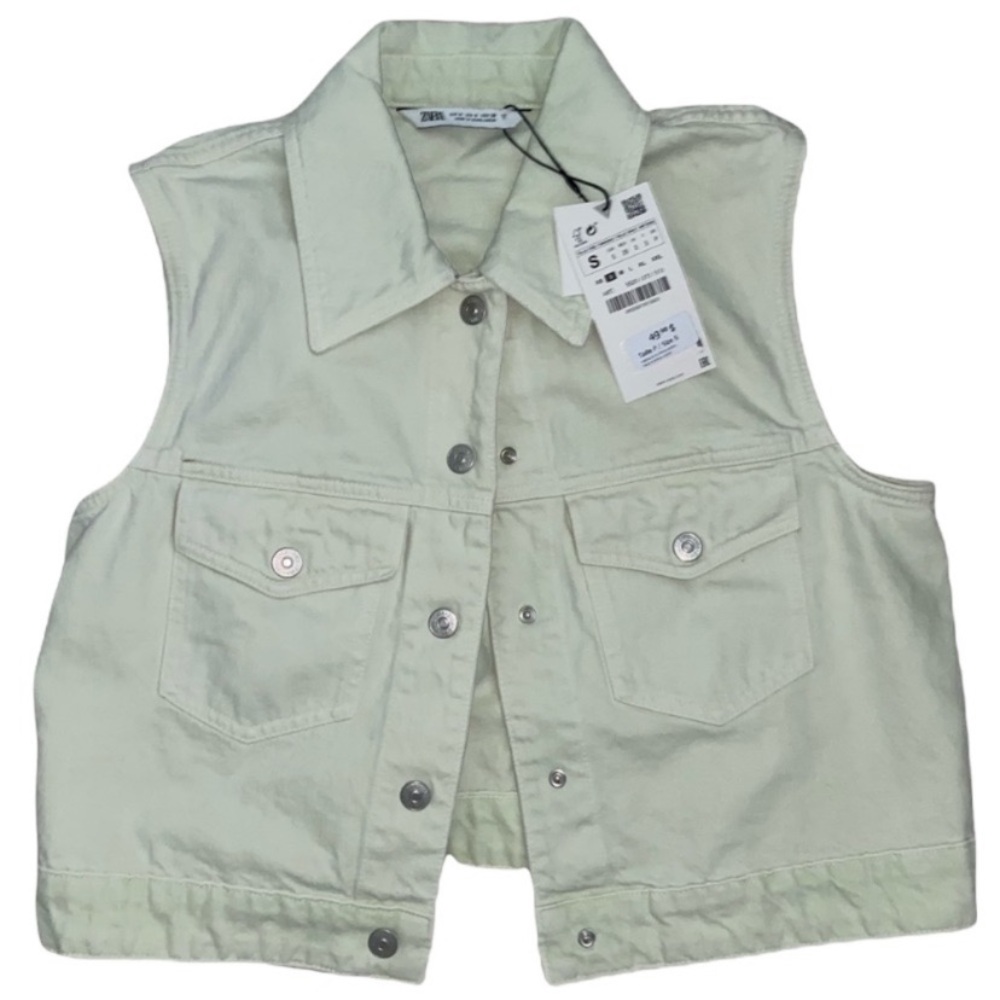 Zara Denim Vest